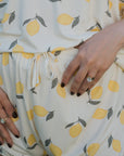 Women's Bamboo Short Set | Lemon