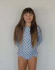 Girl's Long Sleeve Swimsuit | Sully