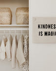 kindness is magic banner - natural