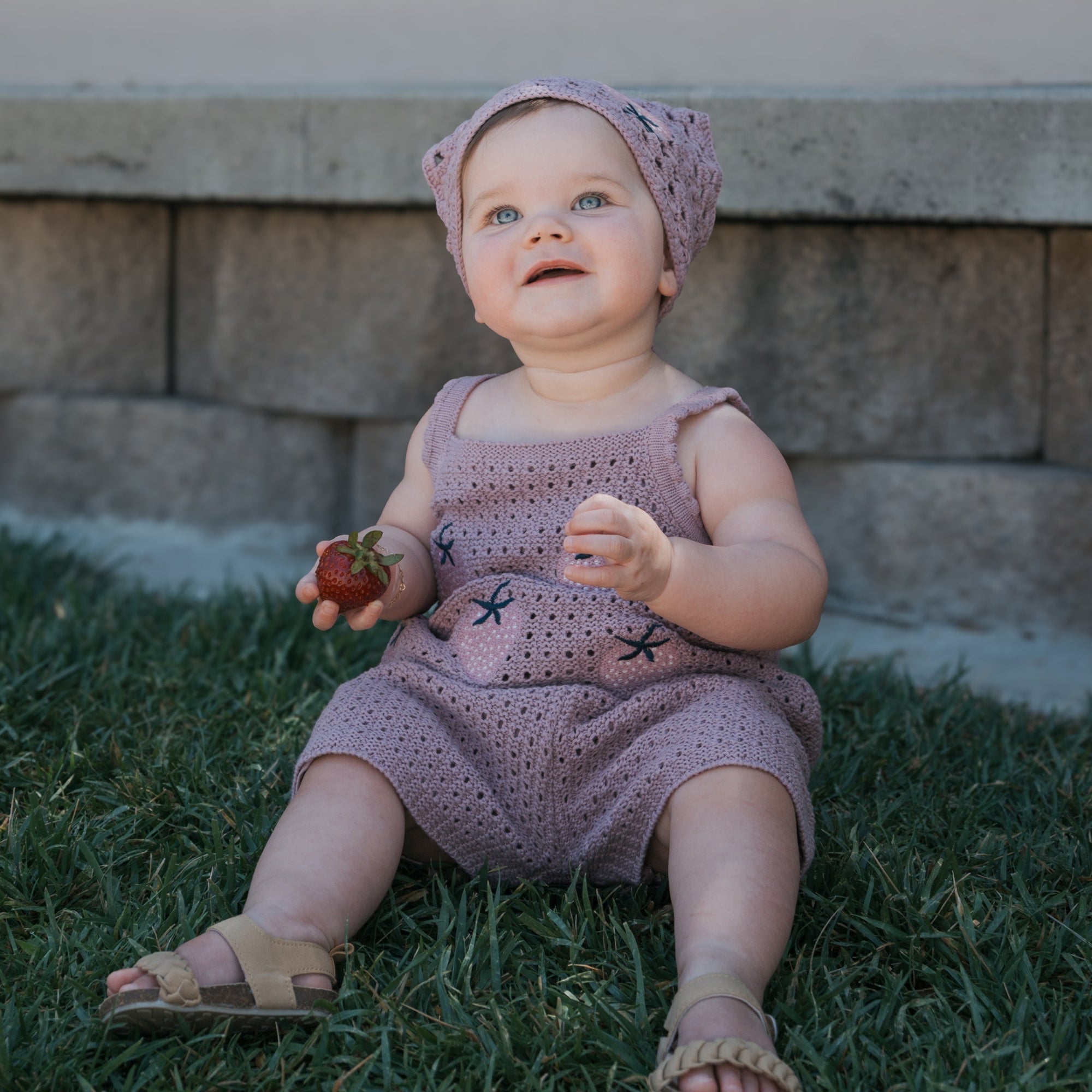 Girl's Knit Short Set | Matilda