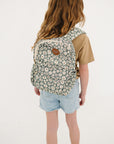 Green Daisy Mini Backpack