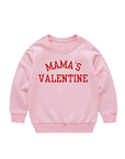 Mama's Valentine Varsity Pullover