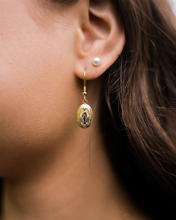 Miraculous Medal Earrings