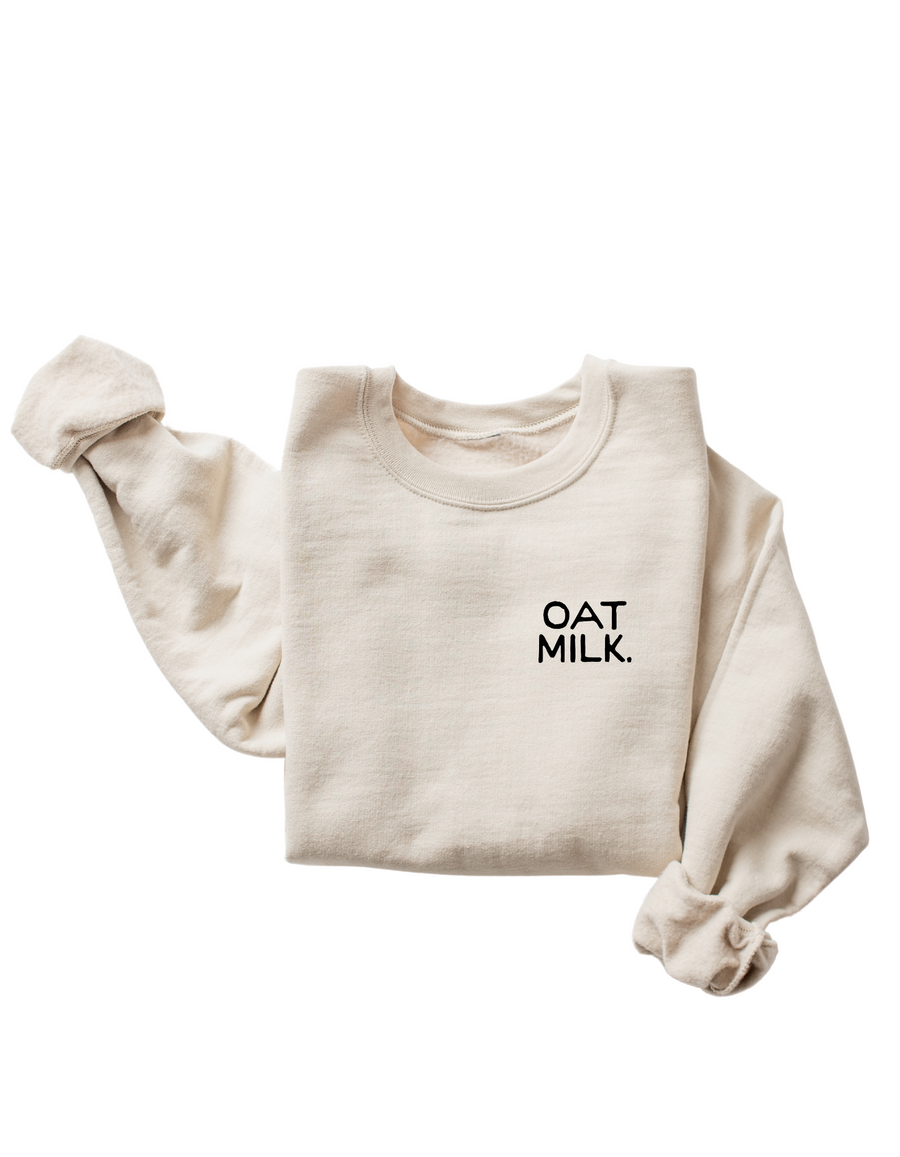 Oat Milk Unisex Pullover