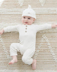 Organic Jumpsuit | Milk