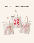 the *CUTEST* reusable gift bags!