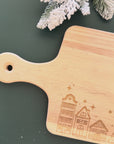 Gingerbread Town - Customizable Serving/Charcuterie Board