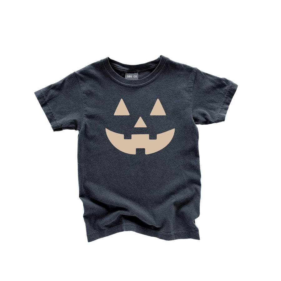 Jack-O-Lantern Adult Neutral Tee (See Matching Kids Tee!) SBG Co.