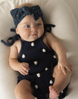 Knit Ruffle Romper | Emery