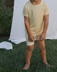 Bamboo Short Set | Citron