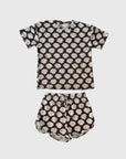 Girl's Bamboo Short Set | Seashells
