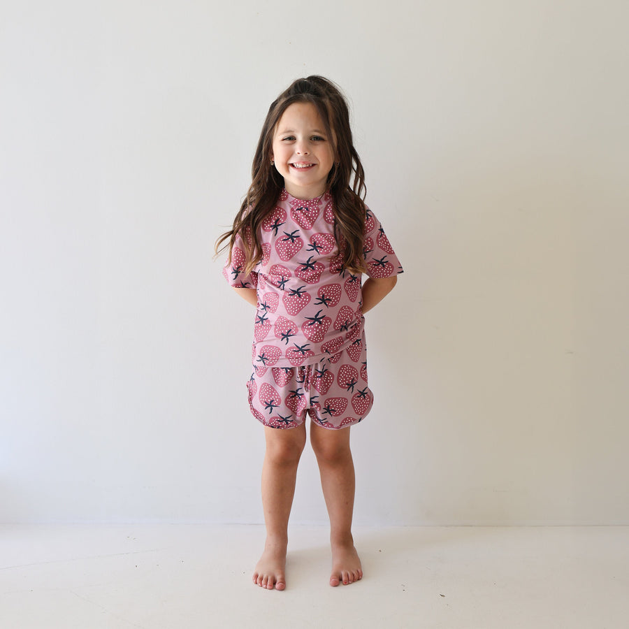 Girl's Bamboo Short Set | Matilda forever french baby
