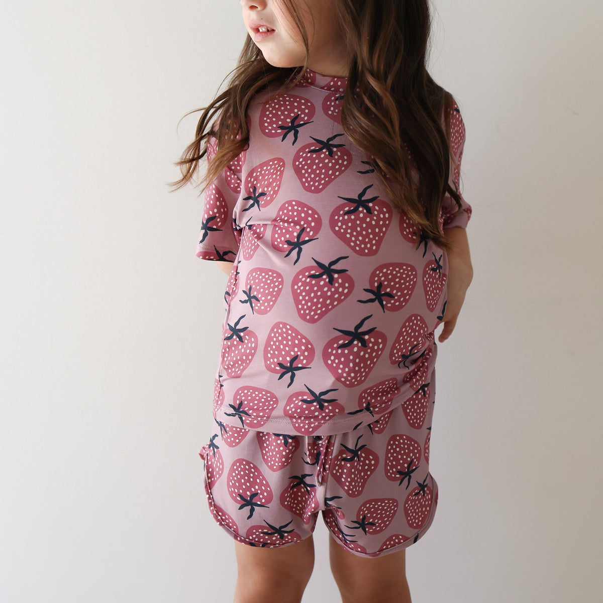 Girl's Bamboo Short Set | Matilda forever french baby