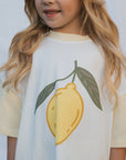 Child Cotton Tee | Lemon