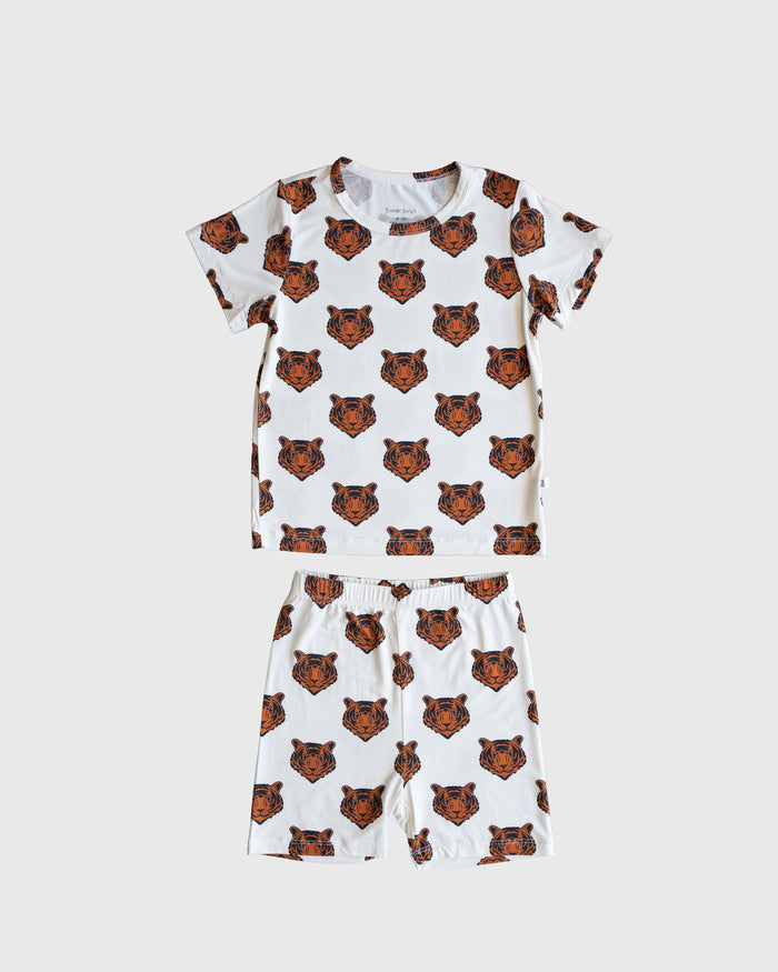 Bamboo Short Set | Tigers forever french baby