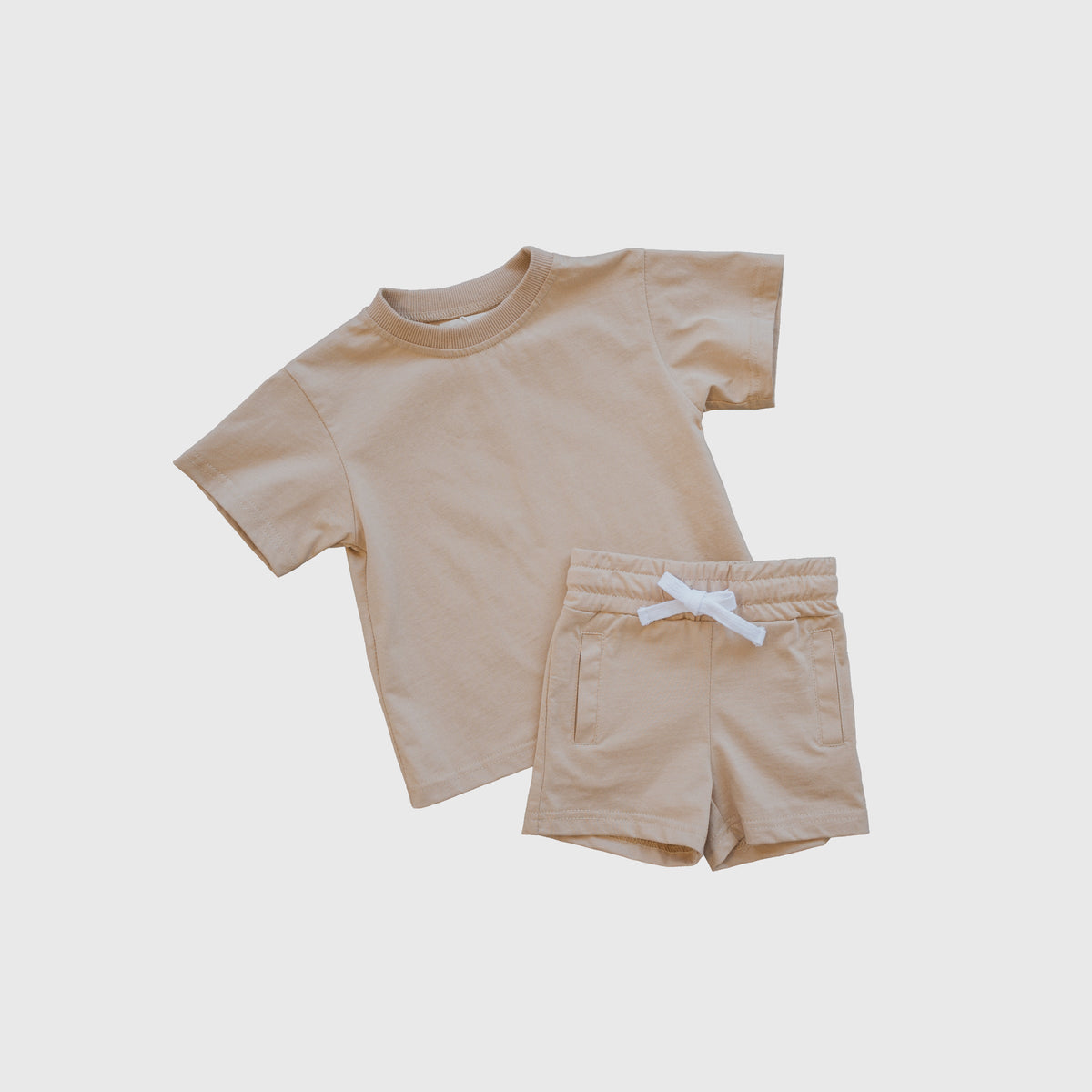 Child Short Set | Toffee forever french baby