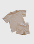 Child Short Set | Toffee forever french baby