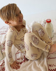 Bamboo Two Piece Pajamas | Milk