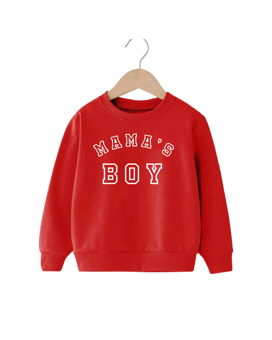 Mama's Boy Varsity Pullover Saved by Grace Co.