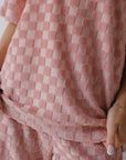 Women's Terry Short Set | Sea Pink