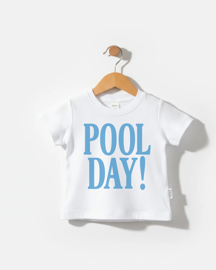 Pool Day! Girls + Boys Kids Tee Saved by Grace Co.