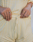 Women's Bamboo Short Set | Citron
