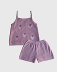 Women's Knit Short Set | Matilda