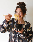 Women's Bamboo Button Up Lounge Set | Ramen