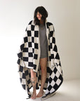 Women's Bamboo Short Set | Street Micro Check forever french baby