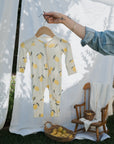 Bamboo Zip Pajamas | Lemon