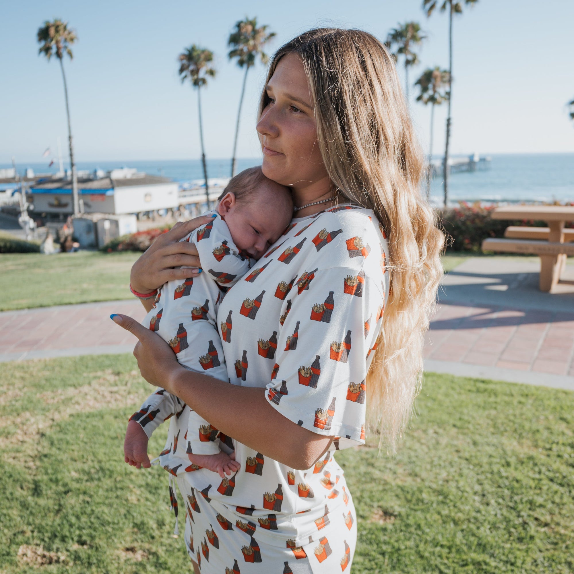 Women's Bamboo Short Set | Fries &amp; Cola