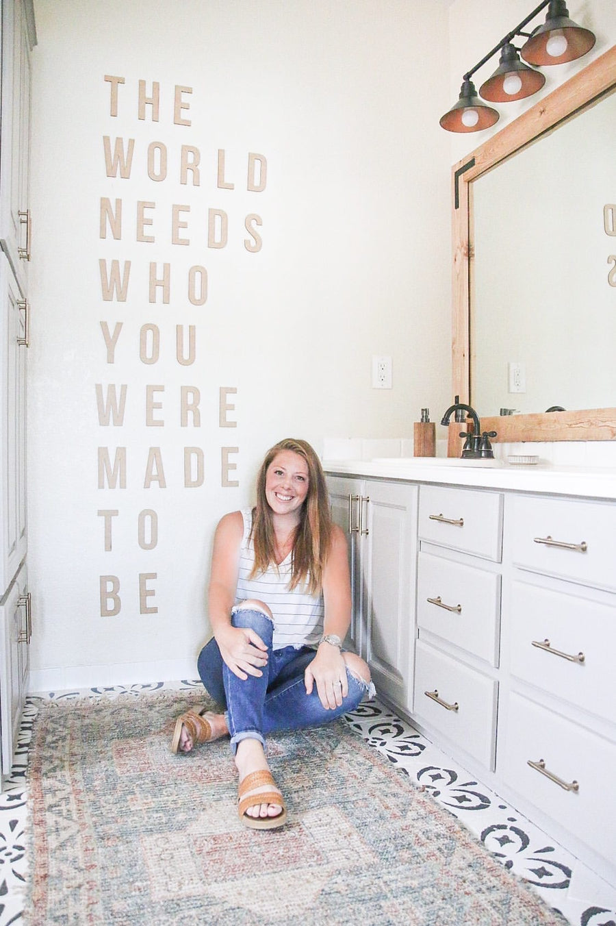 The World Needs Who You Were Made to Be Saved by Grace Co.