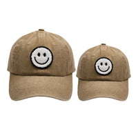 Smiley Face Mama + Mini Baseball Cap