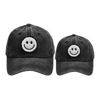 Smiley Face Mama + Mini Baseball Cap