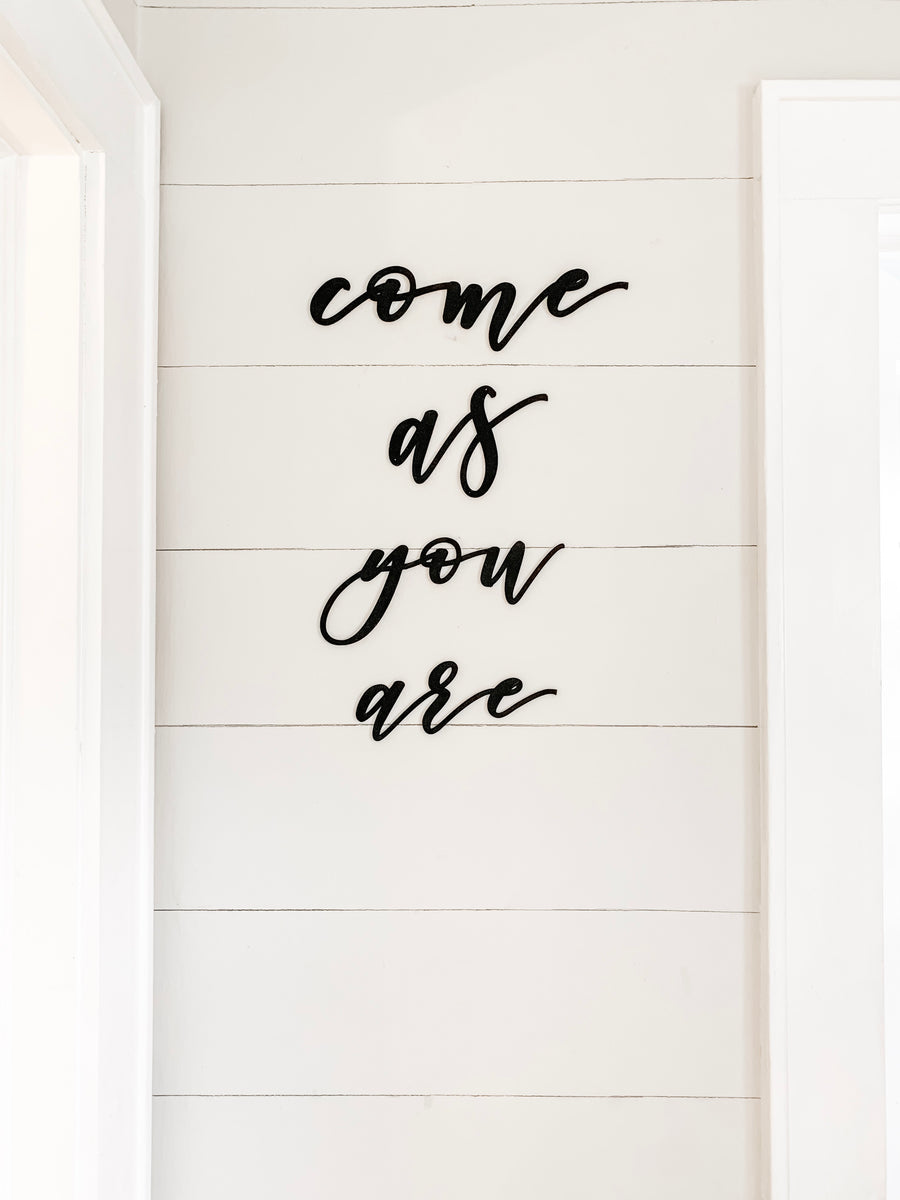 Come as you are Saved by Grace Co.