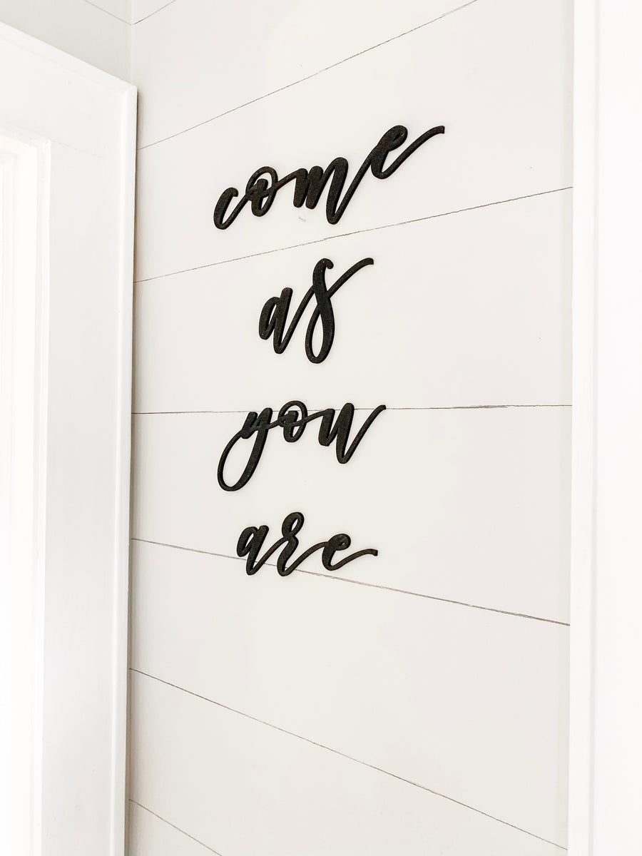 Come as you are Saved by Grace Co.