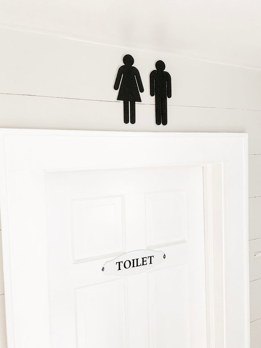 Bathroom Silhouettes - FINAL SALE Saved by Grace Co.