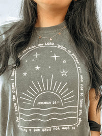 For I know the Plans I have for you Scripture Tee Saved by Grace Co.