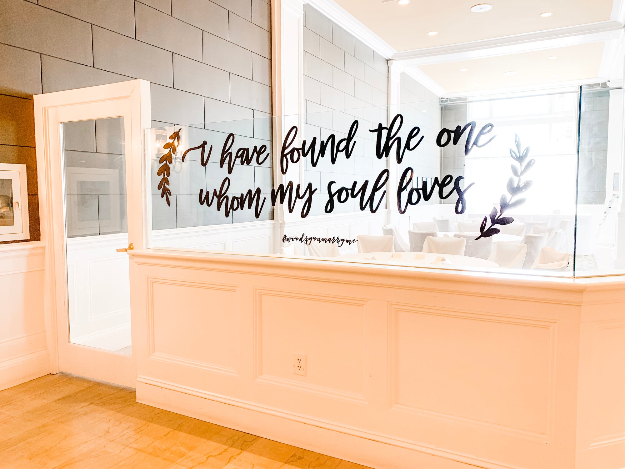 I have found the one whom my soul loves.