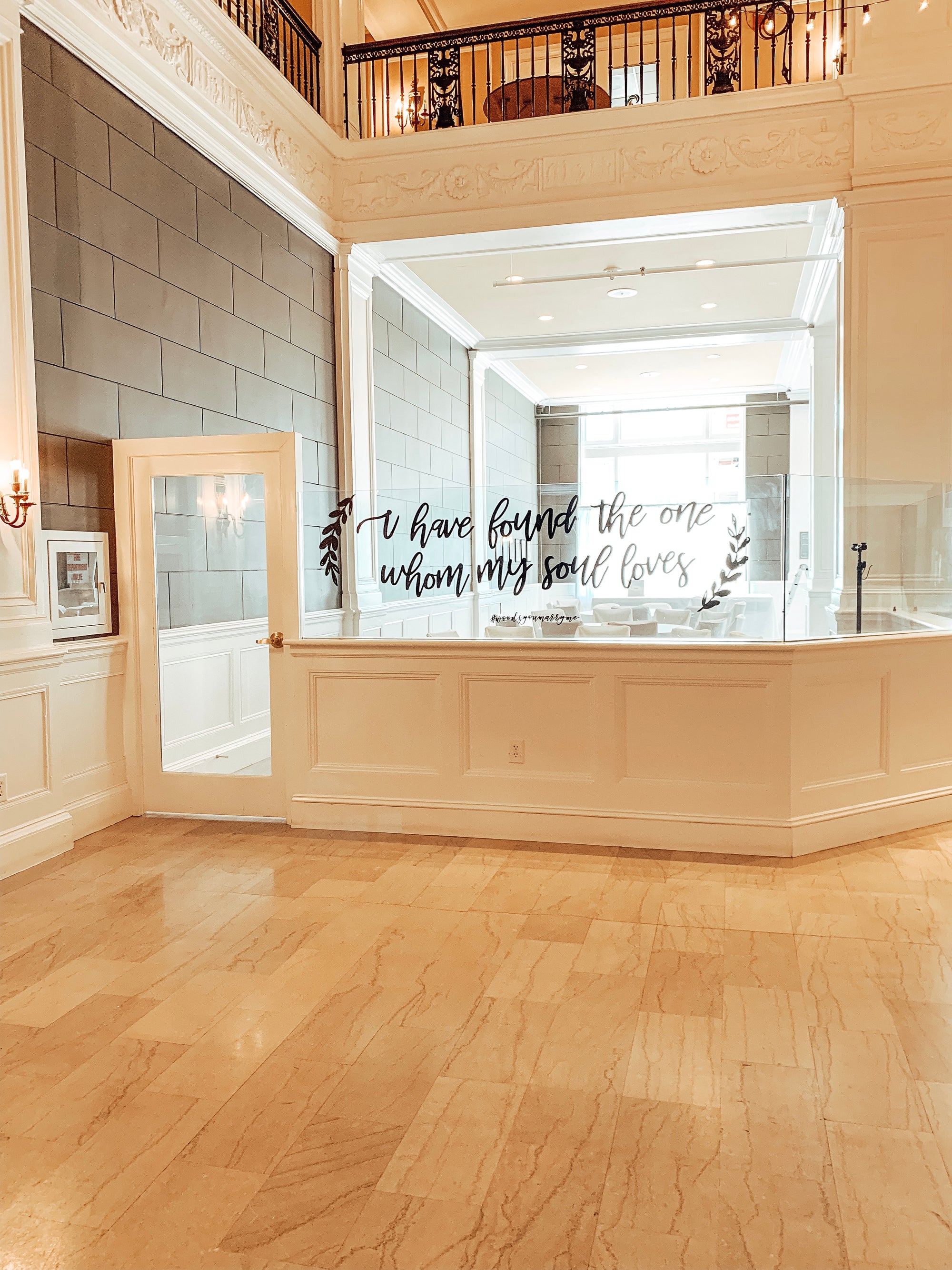 I have found the one whom my soul loves.