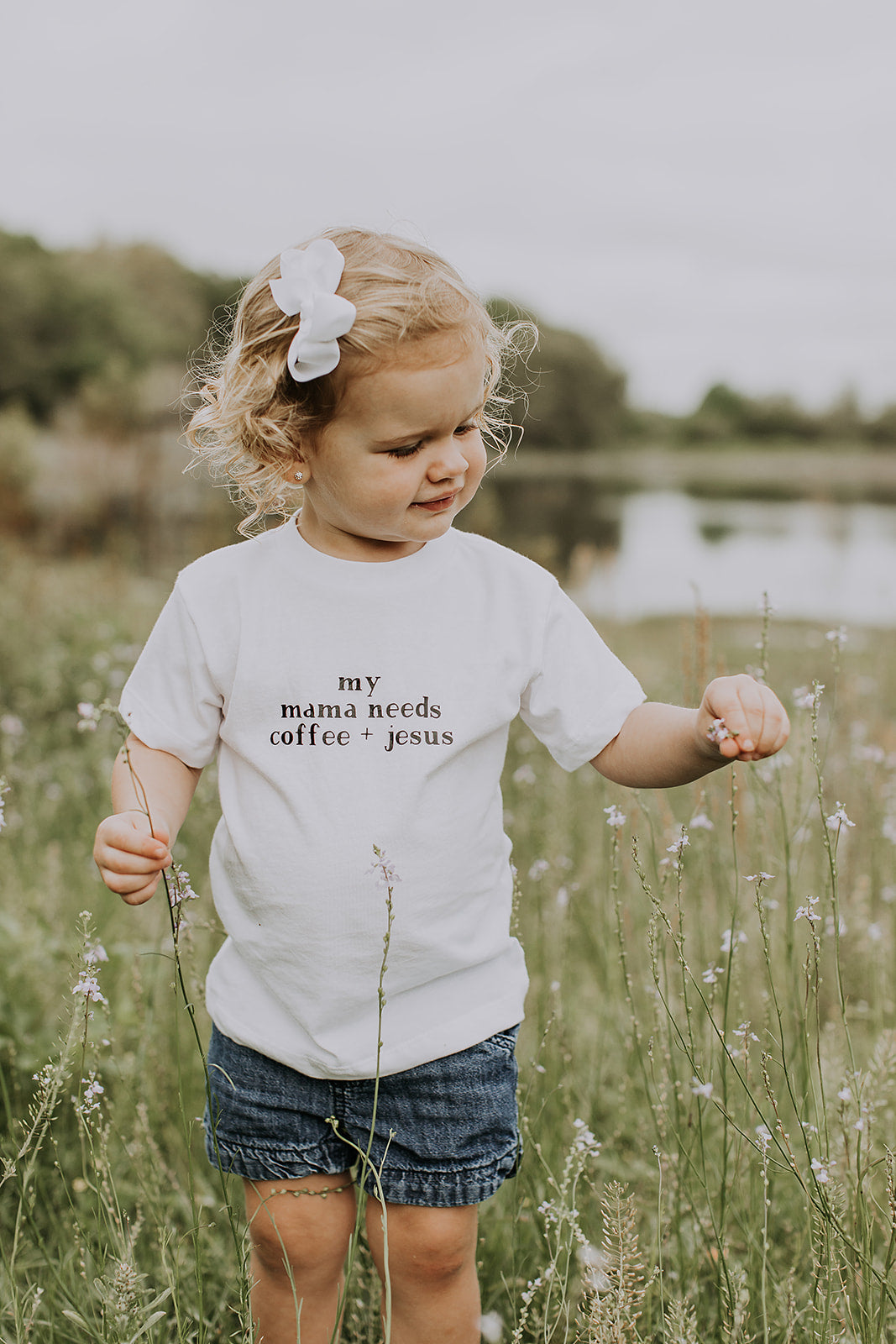 My Mama Needs Coffee + Jesus Tee