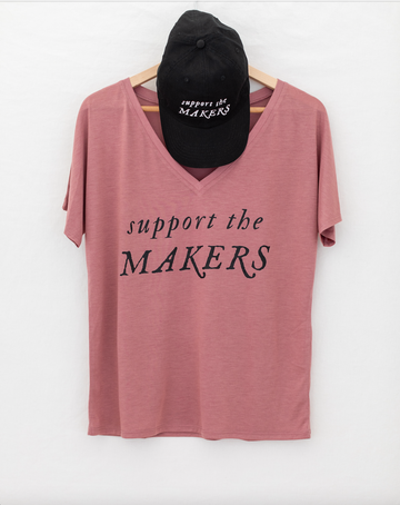 Support the Makers Mauve - FINAL SALE