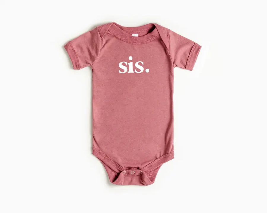 Sis. Onesie Saved by Grace Co.