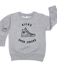 Kicks Over Chicks  Sweatshirt