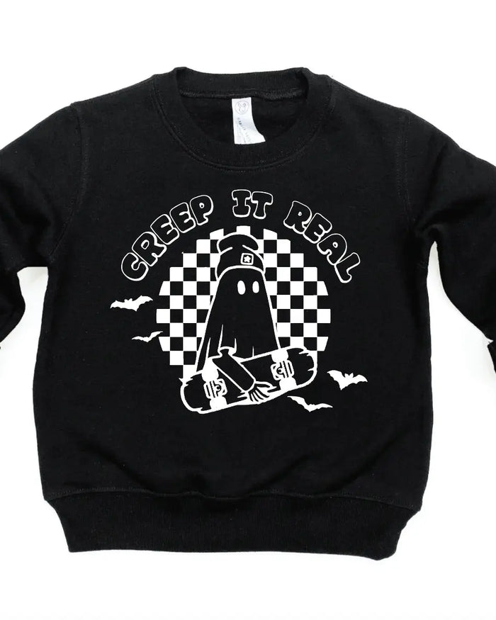 Creep it Real Sweatshirt Saved by Grace Co.