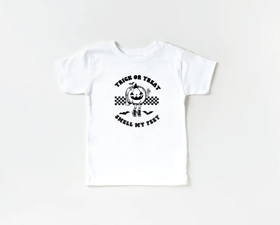 Trick or Treat, Smell My Feet Tee Saved by Grace Co.