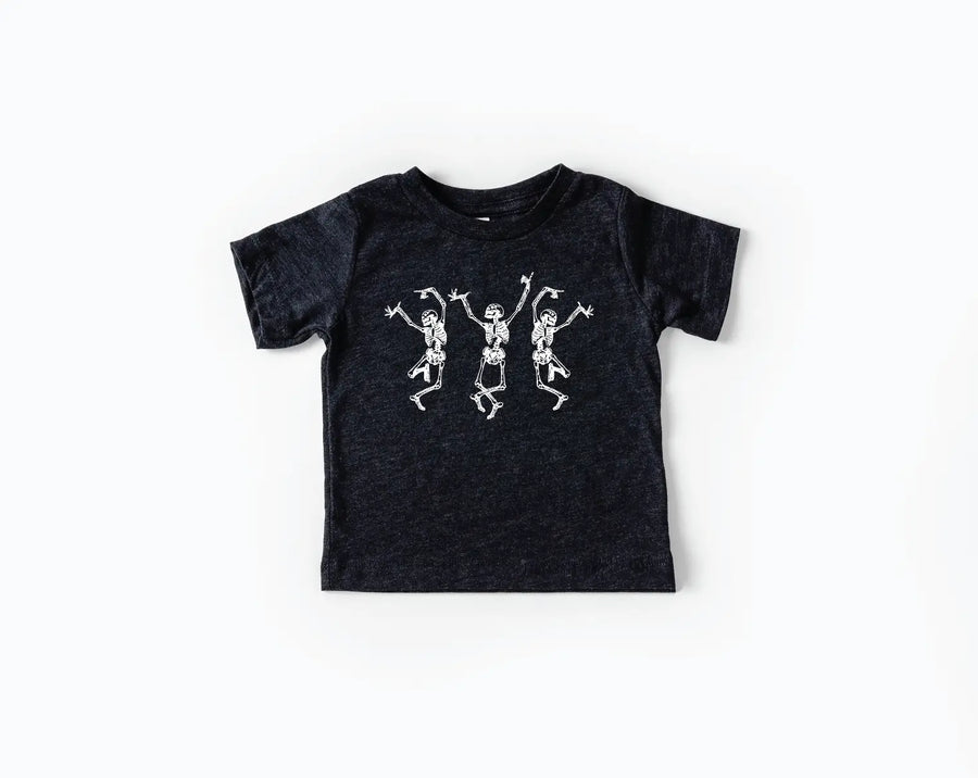 Dancing Skeletons Tee Saved by Grace Co.
