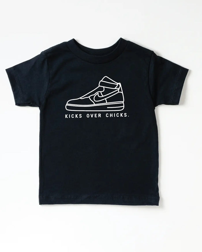 Kicks Over Chicks Style 2 Tee Saved by Grace Co.