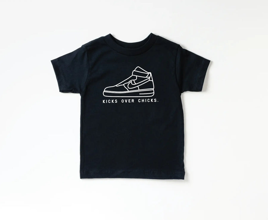 Kicks Over Chicks Style 2 Tee Saved by Grace Co.
