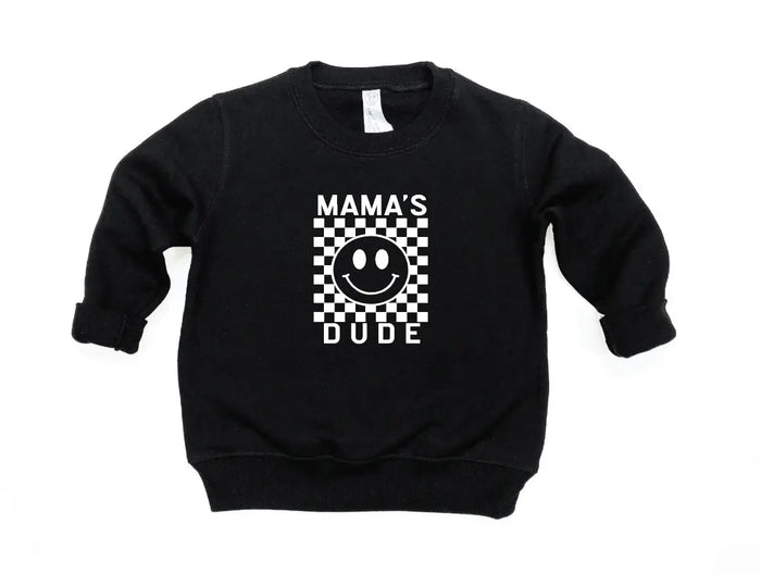 Mama's Dude Checkered Pullover Saved by Grace Co.